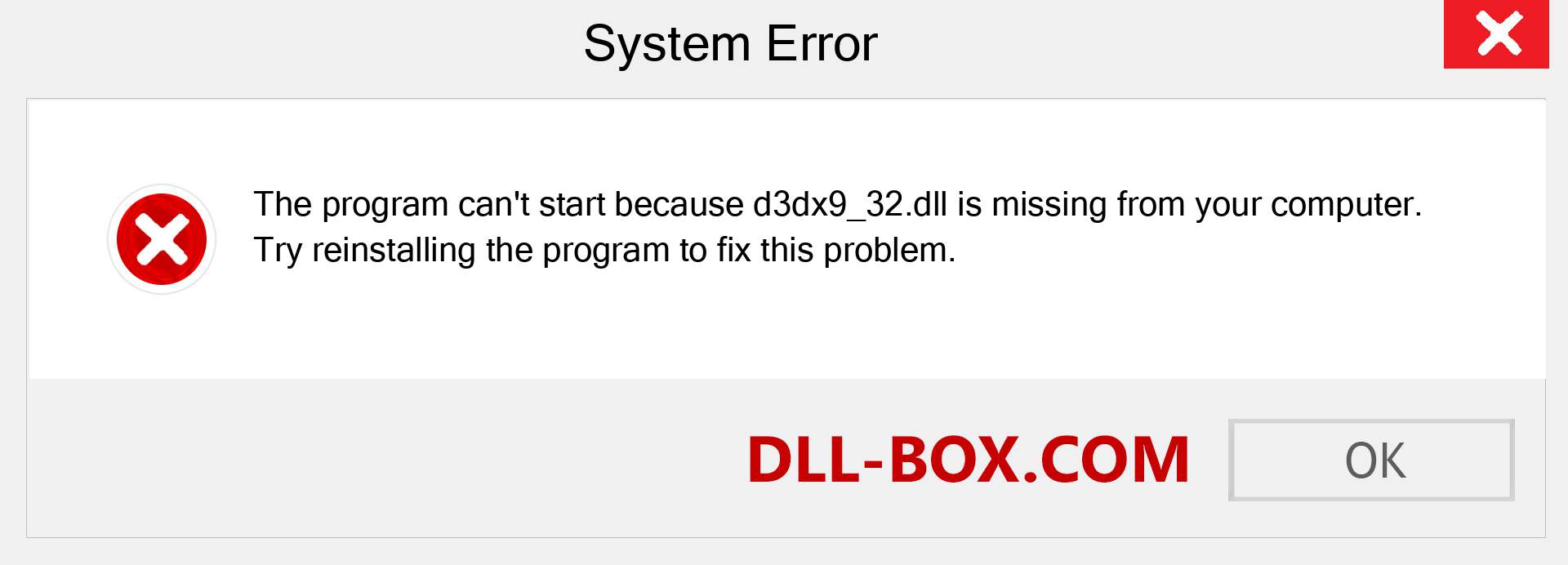  d3dx9_32.dll file is missing?. Download for Windows 7, 8, 10 - Fix  d3dx9_32 dll Missing Error on Windows, photos, images